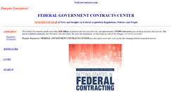 Desktop Screenshot of fedgovcontracts.com
